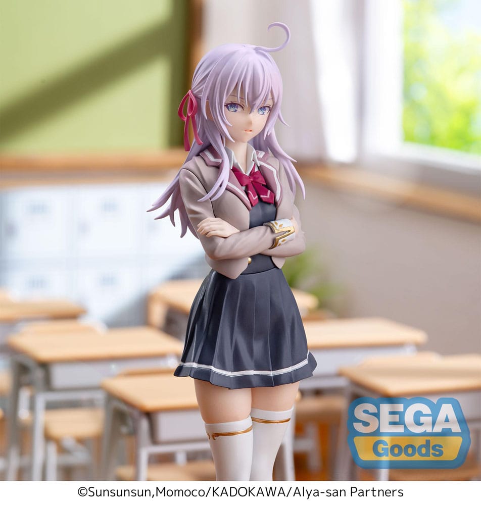 Alya Sometimes Hides Her Feelings in Russian PVC Luminasta Statue Alya Uniform Ver. 18cm